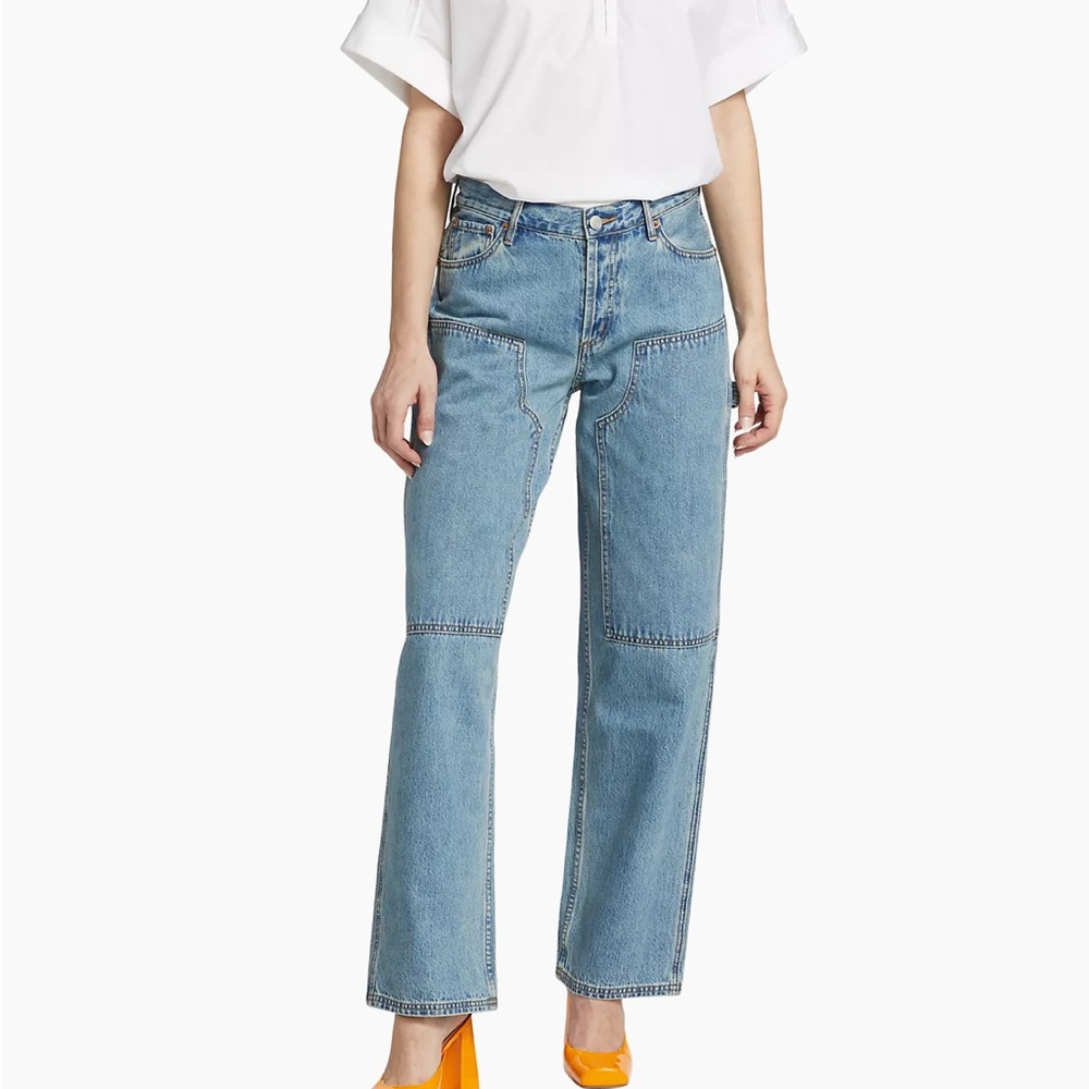 Still here cargo wide leg jeans 24